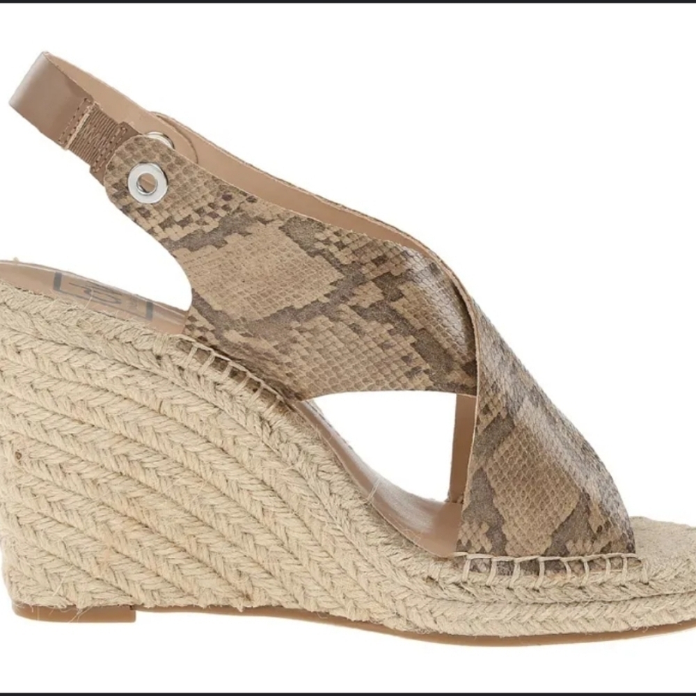 Dolce vita saundra women wedge espadrille sandals in size 8 casual party y2k